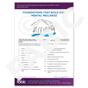 FABIC POSTER 06 Foundations that build our mental wellness