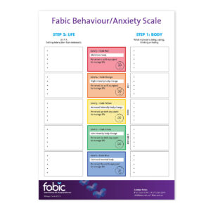 Behaviour/Anxiety Scale with Faces - Fabic | Behaviour Specialists