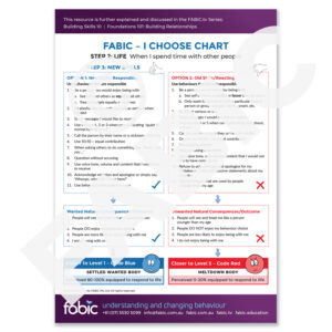 FABIC I CHOOSE CHART 30 When I spend time with other people