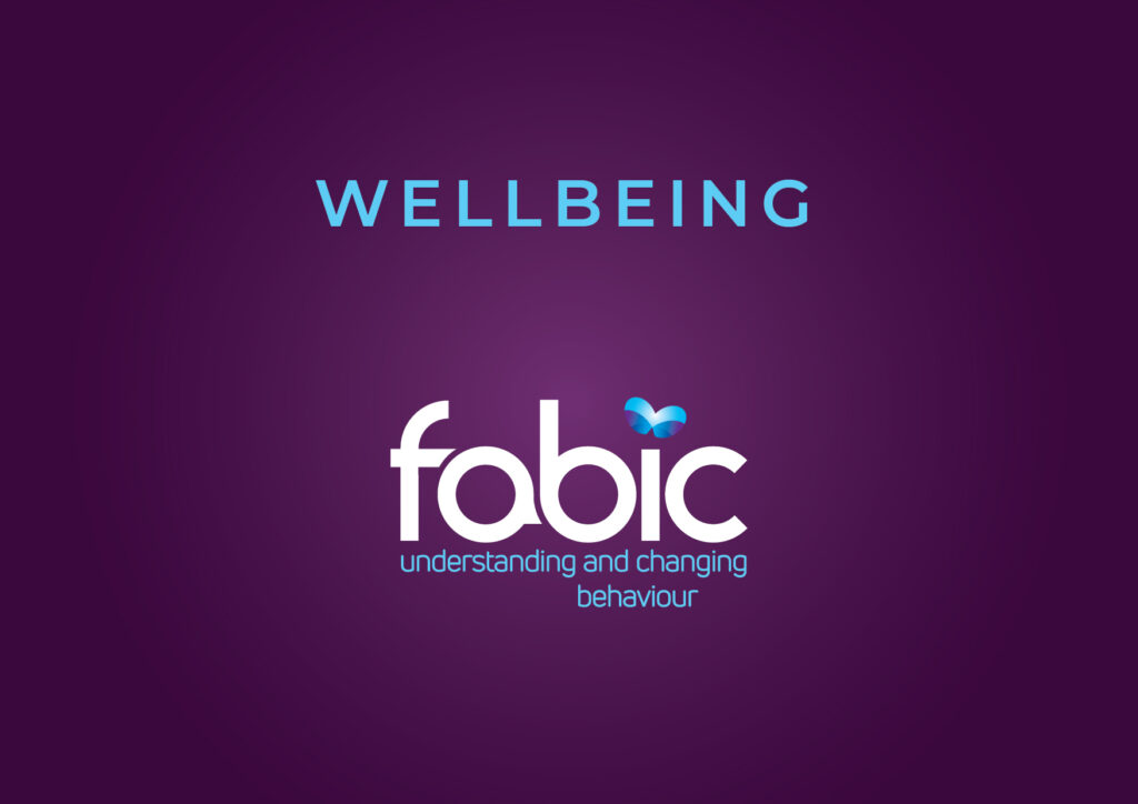 FABIC NEWSLETTER TOPIC - Wellbeing