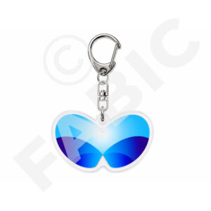 FABIC Key Ring Butterfly front Template