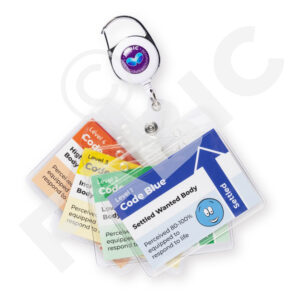 FABIC SHOP PRODUCT Retractable key ring with comm cards Watermark