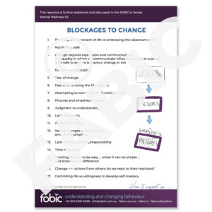FABIC POSTER 10 Blockages to Change