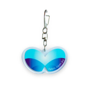 FABIC Key Ring Butterfly Front