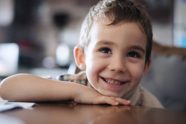 child with a smile