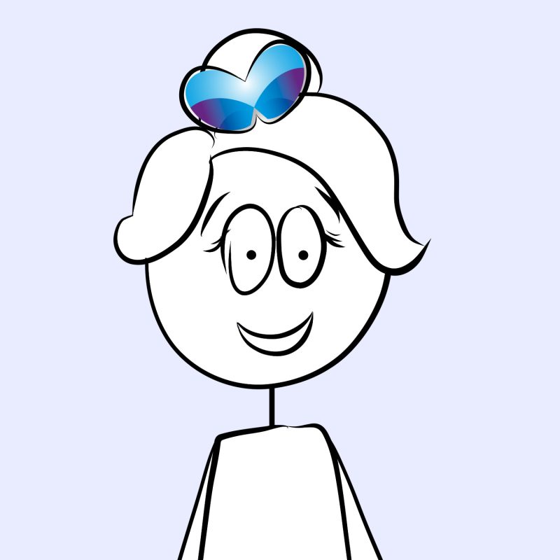 FABIC Dudette Character Light Purple